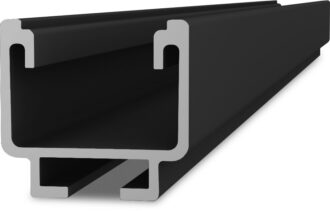 SolidRail Light 4.40 m, black anodized