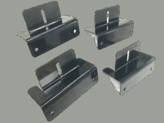 Festebrakett til solcelle universal (enkel type-sort)