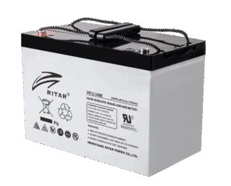 RITAR High Rate AGM Batteri HR12-340W (12V 90Ah C20)