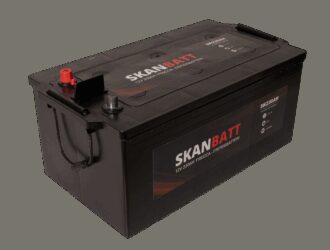 SKANBATT Fritidsbatteri 12V 230AH 1150CCA (513x276x210/242mm) +venstre