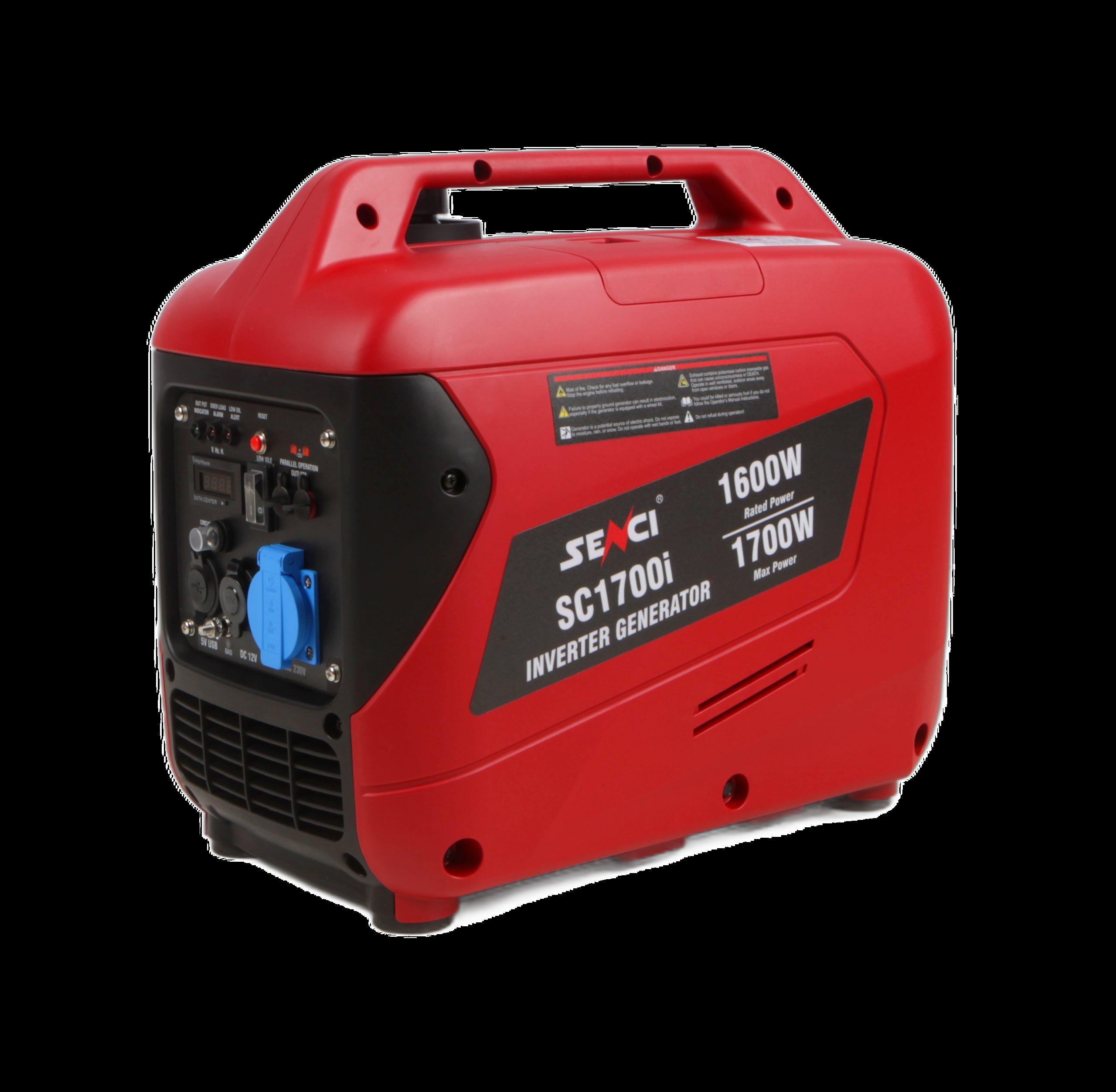 SENCI SC1700i Inverter Aggregat - Bensin - Max 1700W 1 SENCI SC1700i Inverter Aggregat - Bensin - Max 1700W