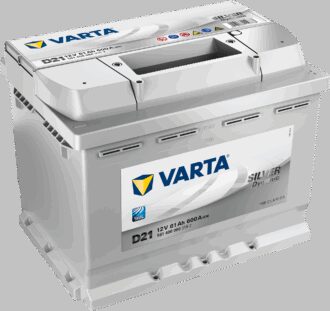 VARTA Silver Dynamic Batteri 12V 61AH 600CCA (242x175x175/175mm) +høyre D21