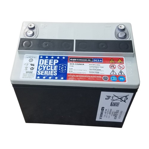 AGM Deep Cycle batteri 12V 33Ah til Tesla Model S 1 AGM Deep Cycle batteri 12V 33Ah til Tesla Model S