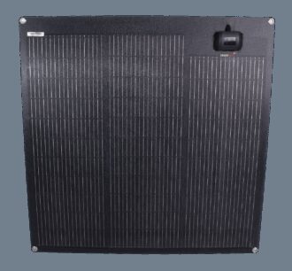 SKANBATT Fleksibelt Solcellepanel 75W - ETFE - 670x670x3mm