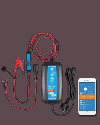 VICTRON Blue Smart IP65 Batterilader 24V 8A m/Bluetooth