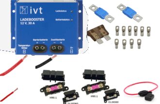 Fricampingpakke m/ 30A IVT dynamo hurtiglader
