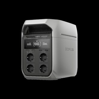 ECOFLOW DELTA 3 PLUS Bærbar Strømforsyning - LPS - 1024Wh - 1800W