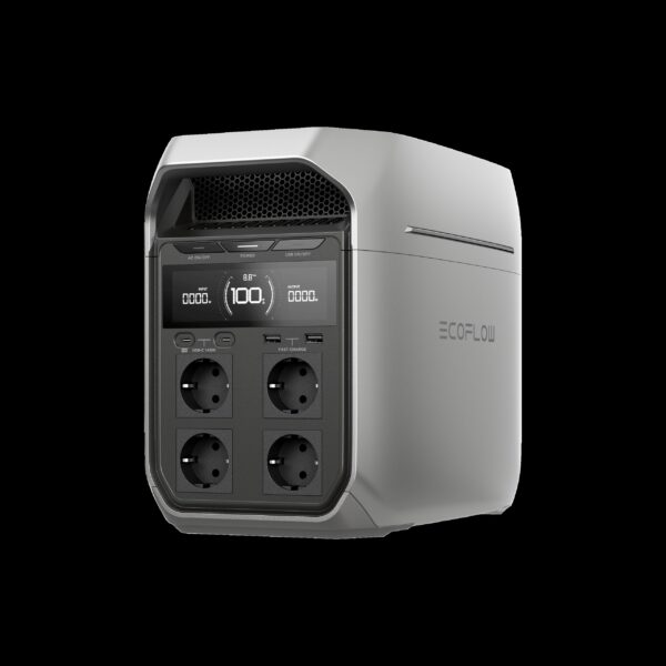 ECOFLOW DELTA 3 PLUS Bærbar Strømforsyning - LPS - 1024Wh - 1800W