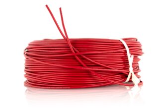 Lumen Kabel 1x2,5mm2 Rød (100m)