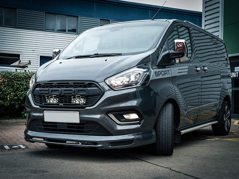 Lazer Ford Transit Custom Trail 2018+ Monteringssett for støtfangerbjelke. 1 Lazer Ford Transit Custom Trail 2018+ Monteringssett for støtfangerbjelke.