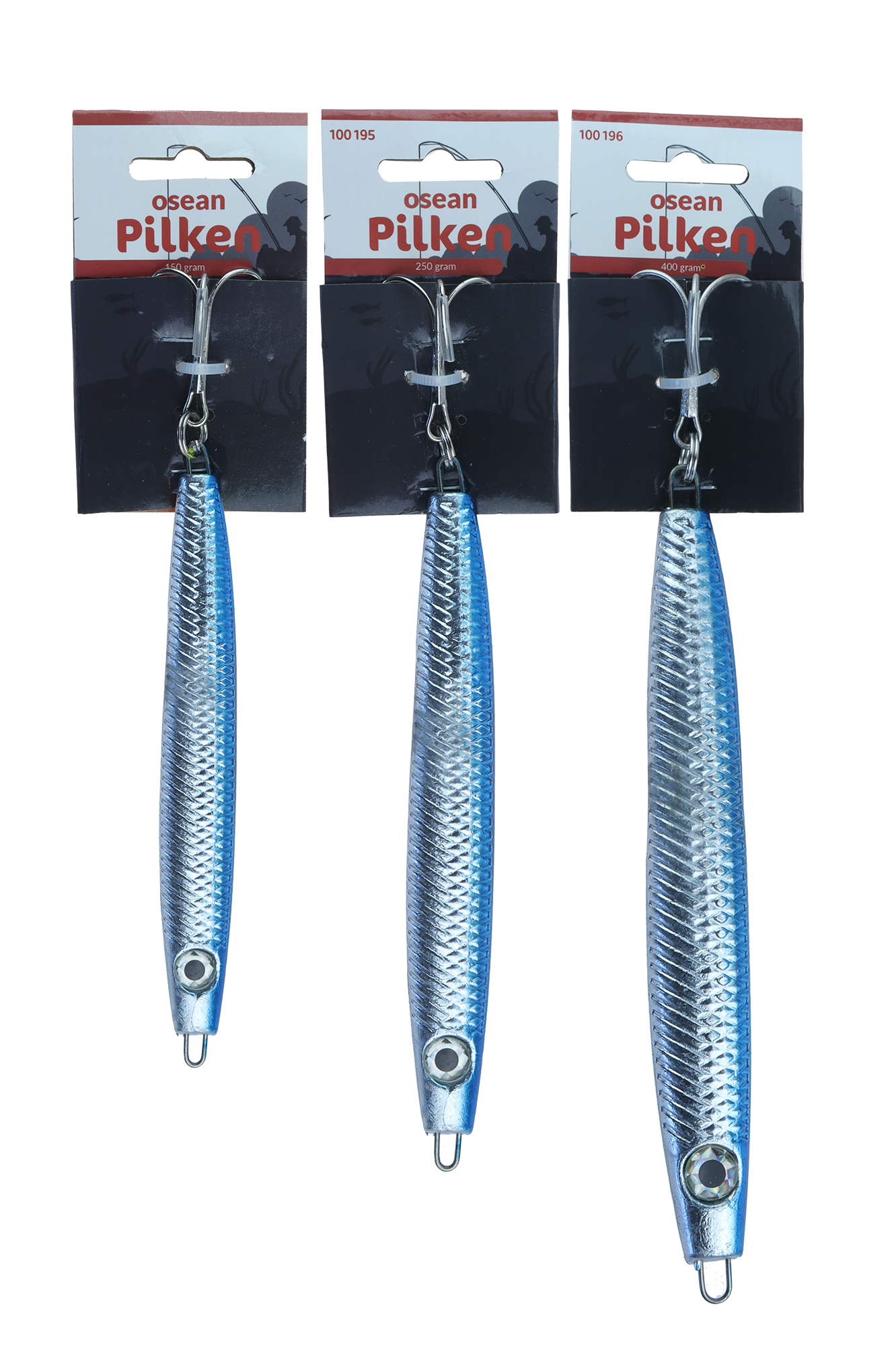 m100194.webp Osean Pilken - Sølv / Blå - Bilde 1