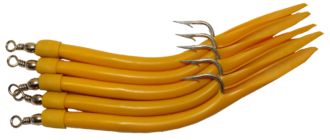 Columbi Gummimakk - 5pk - Gul