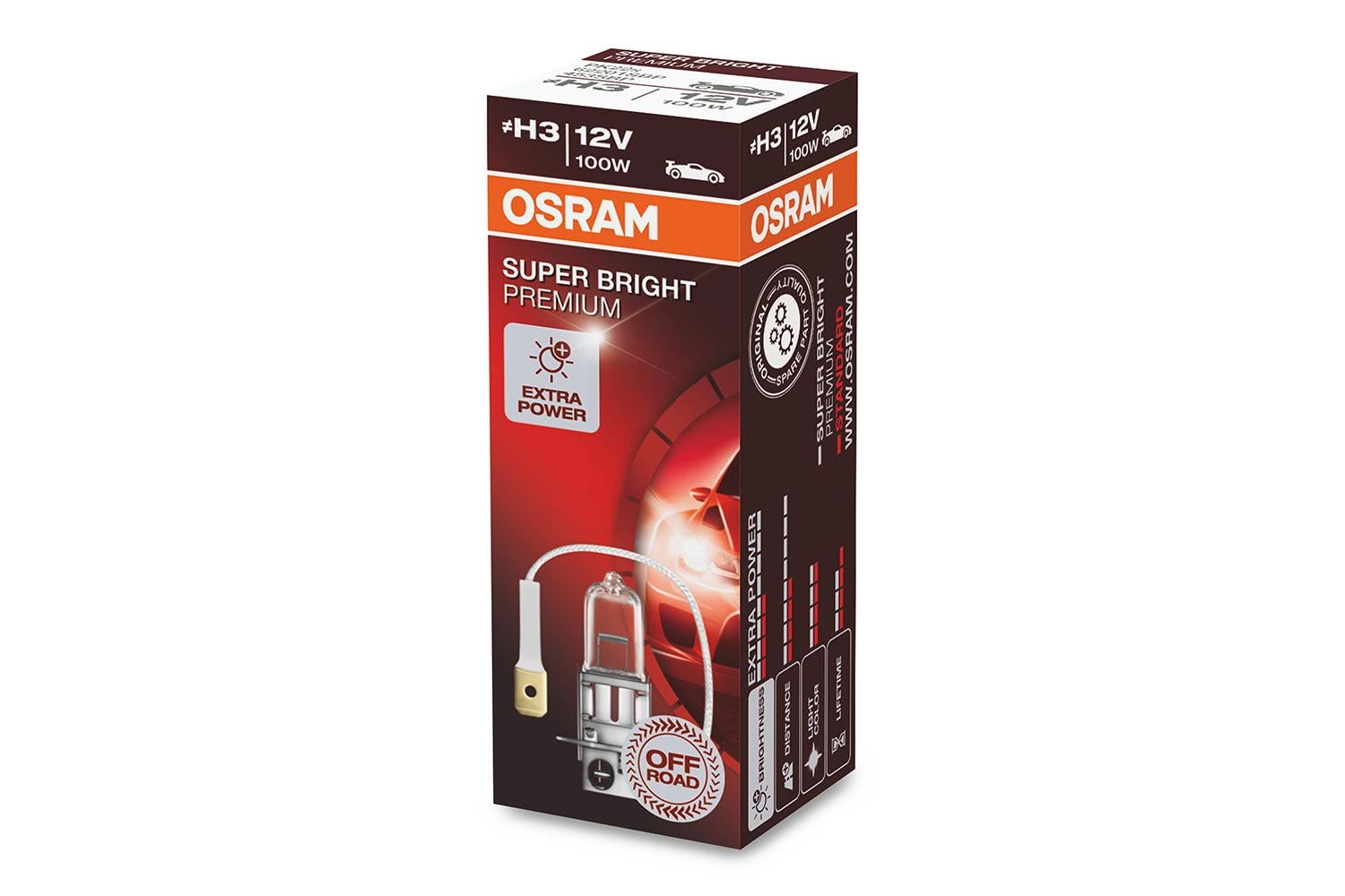 Osram Super Bright Premium H3 halogenpære