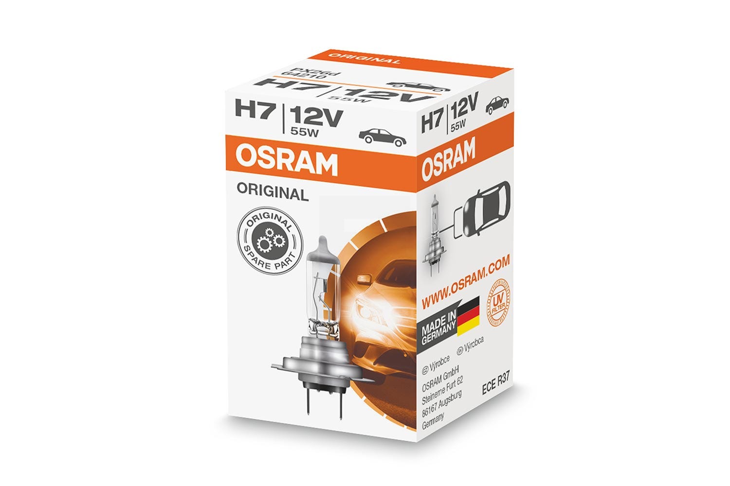 Osram original H7 halogenpære