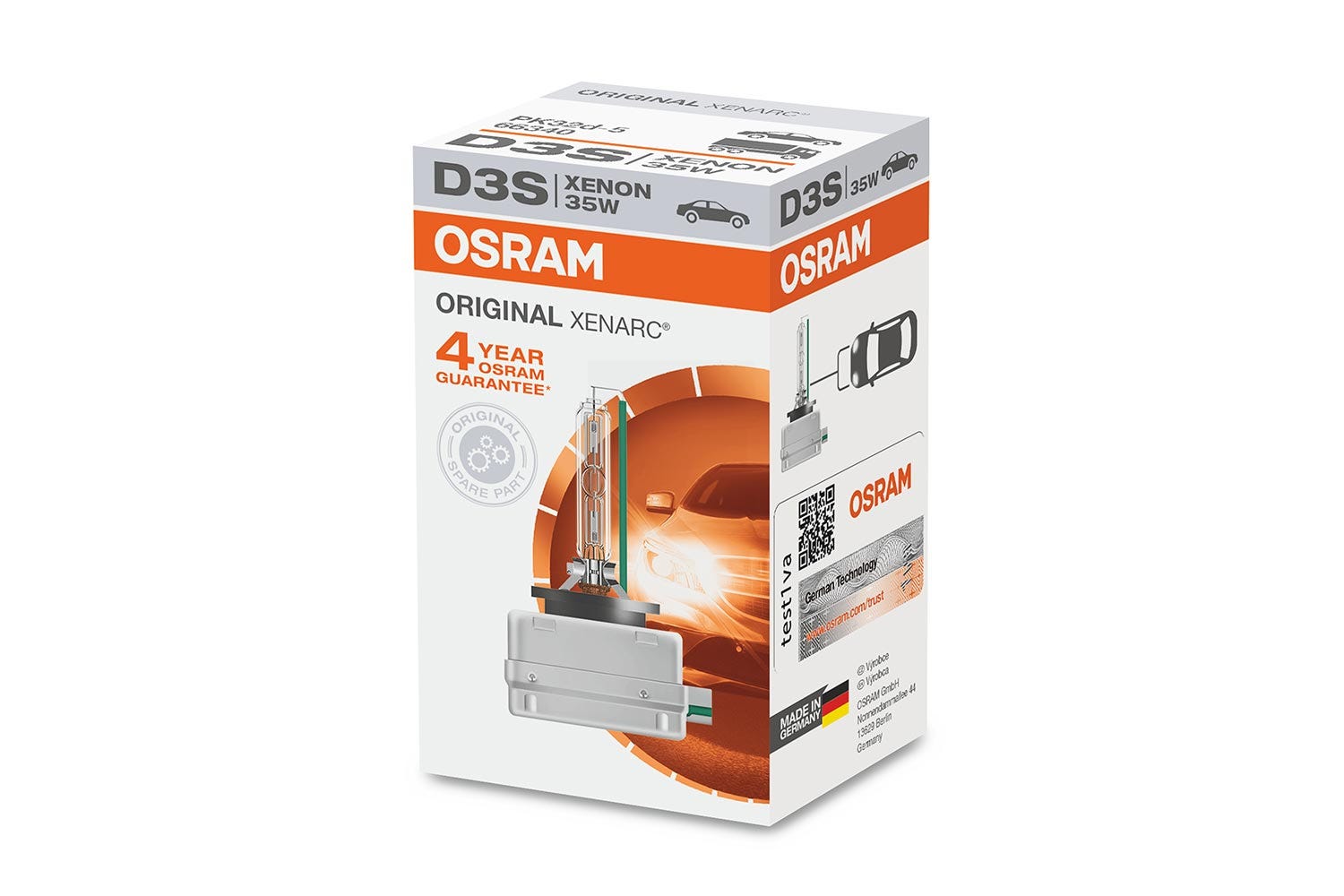 Osram original D3S xenonpære 1 Osram original D3S xenonpære