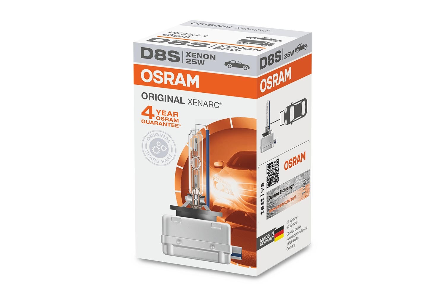 Osram original D8S xenonpære 1 Osram original D8S xenonpære
