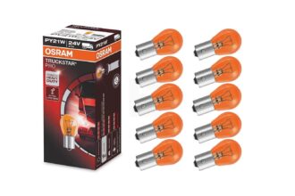 Osram Truckstar Pro PY21W 24v halogenpærer