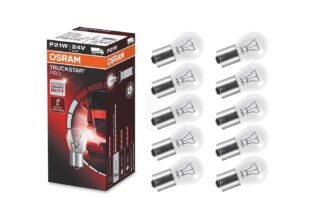 Osram Truckstar Pro P21W 24v halogenpærer
