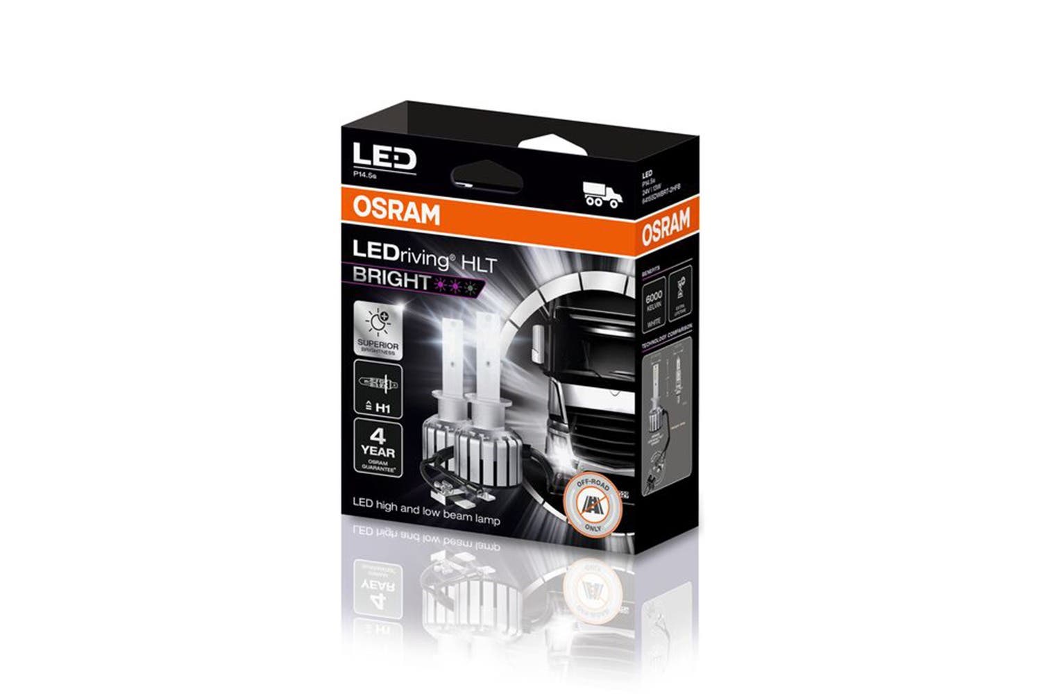 Osram LEDriving 24v H1 LED pærer