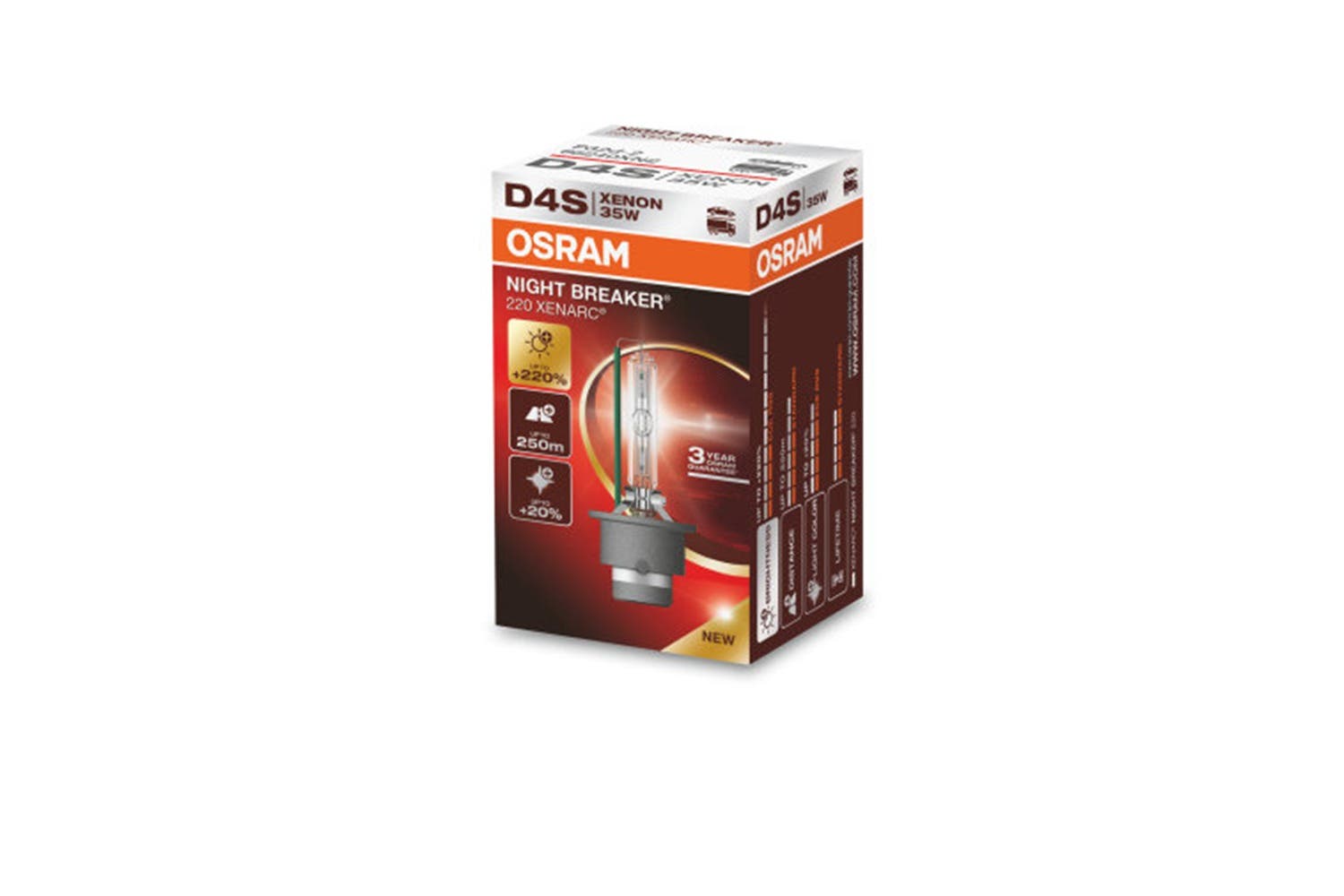 Osram D4S Night Breaker Laser 220% 1 Osram D4S Night Breaker Laser 220%